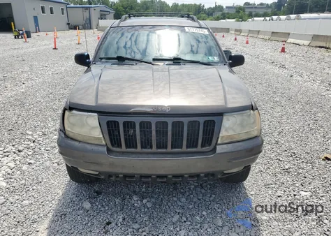2000 Jeep Grand Cherokee Limited from USA, damaged, VIN 1J4GW58N4YC127378